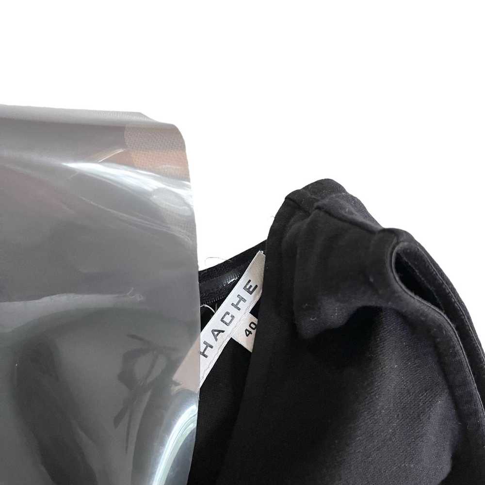 Hache Hache black colorblock sleeveless top size … - image 5
