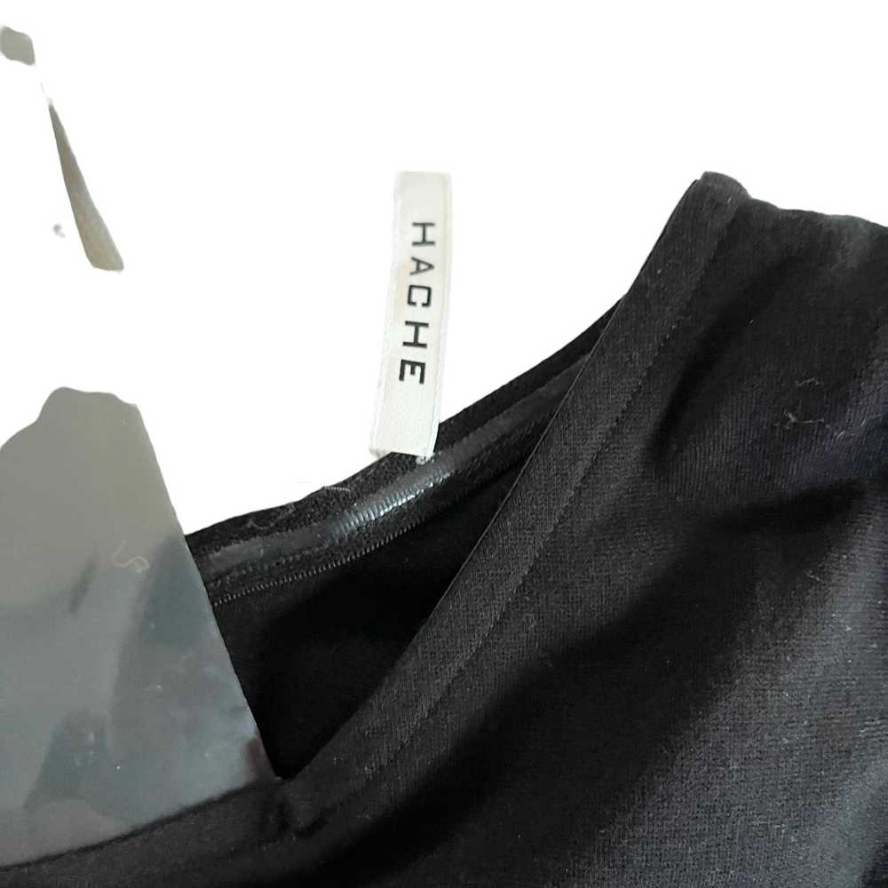 Hache Hache black colorblock sleeveless top size … - image 6