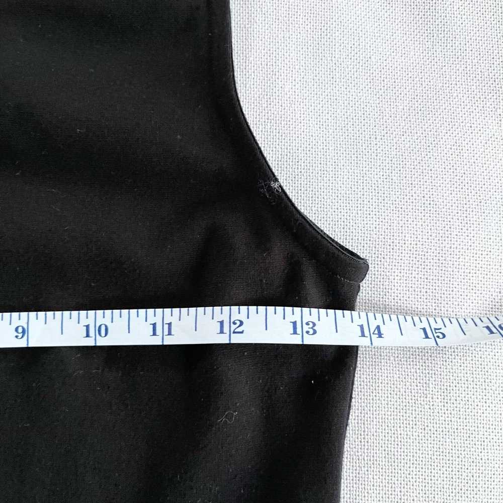 Hache Hache black colorblock sleeveless top size … - image 8