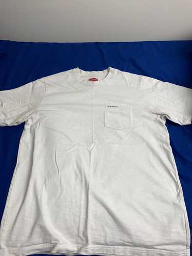 Supreme Chainstitch Chiffon S/S Shirt White