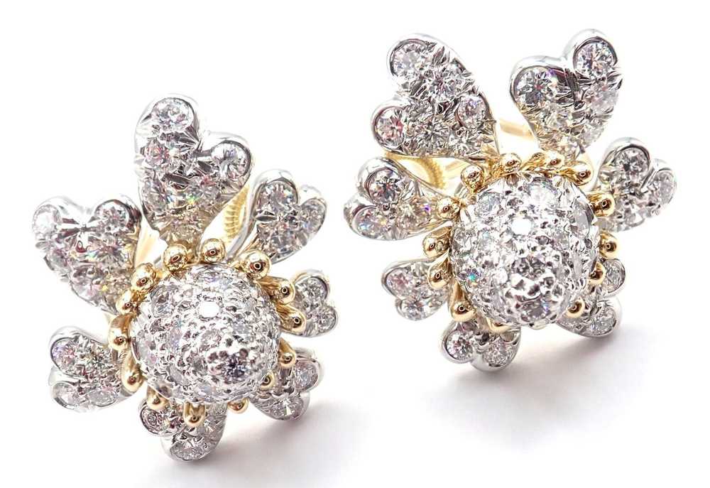 Tiffany & Co. Schlumberger Cones Petals 18k Gold … - image 11