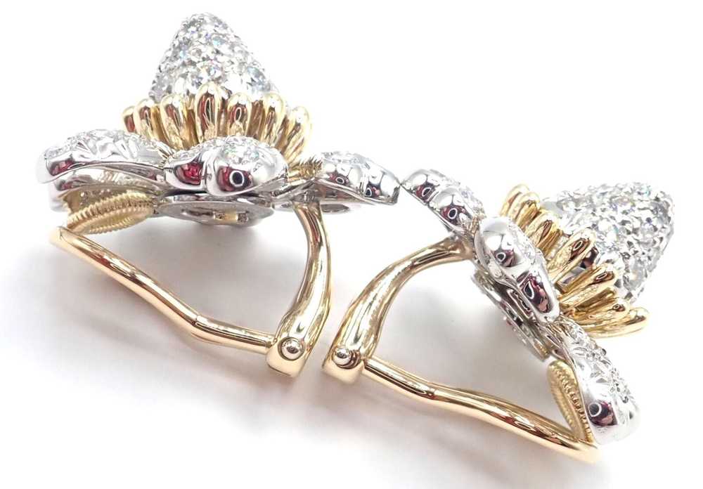 Tiffany & Co. Schlumberger Cones Petals 18k Gold … - image 3