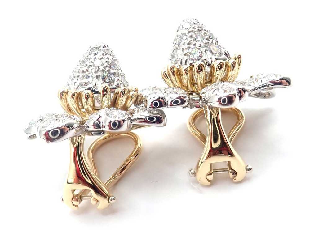 Tiffany & Co. Schlumberger Cones Petals 18k Gold … - image 4