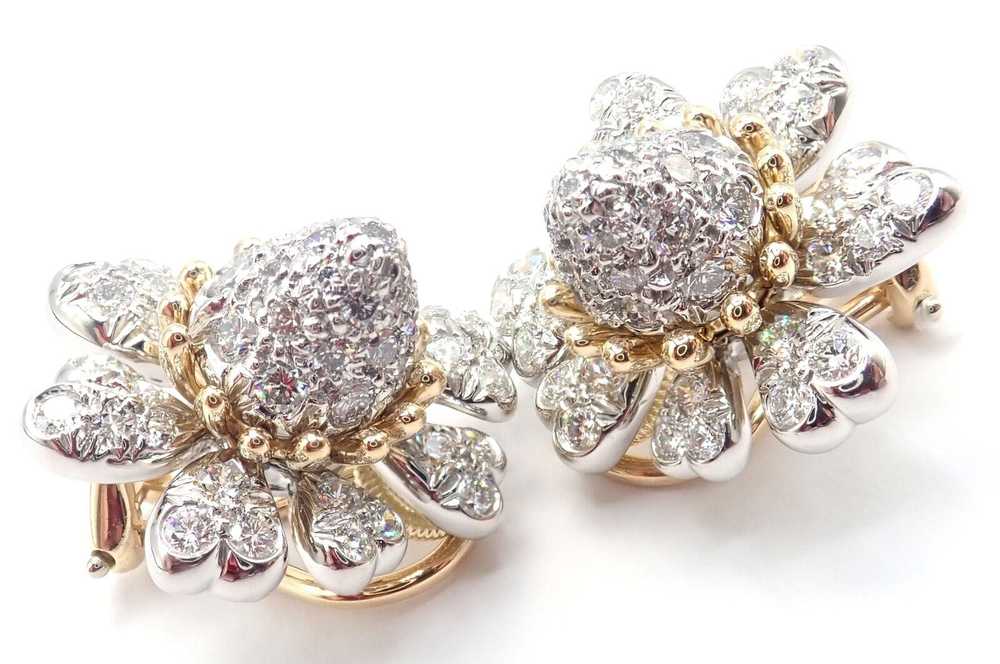 Tiffany & Co. Schlumberger Cones Petals 18k Gold … - image 5