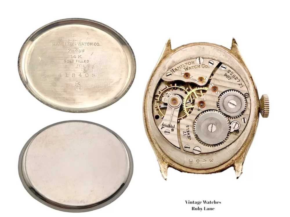 1927 Hamilton Oval Vintage Watch - image 12
