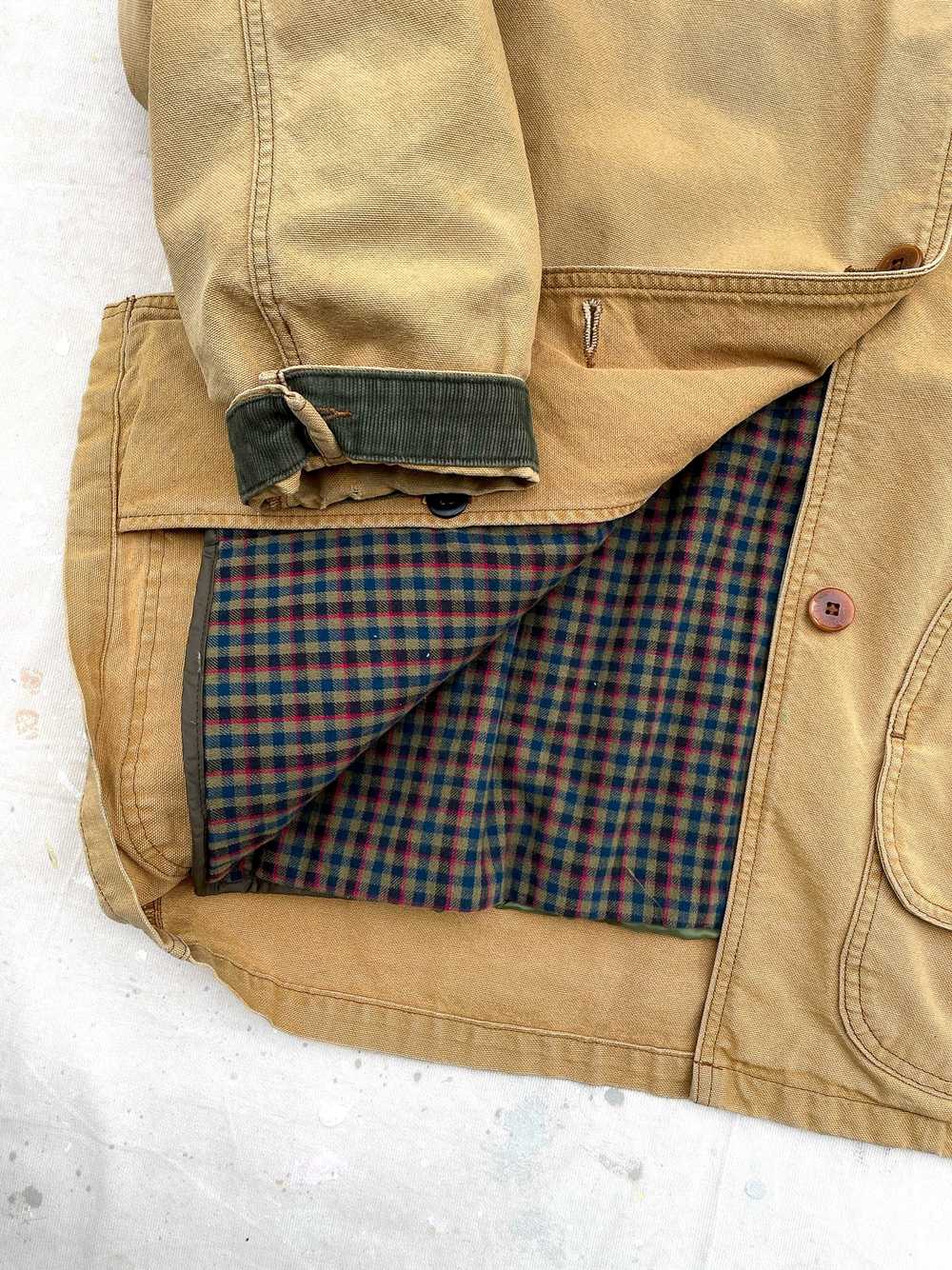 L.L. Bean Flannel Lined Barn Coat—[L] - image 3