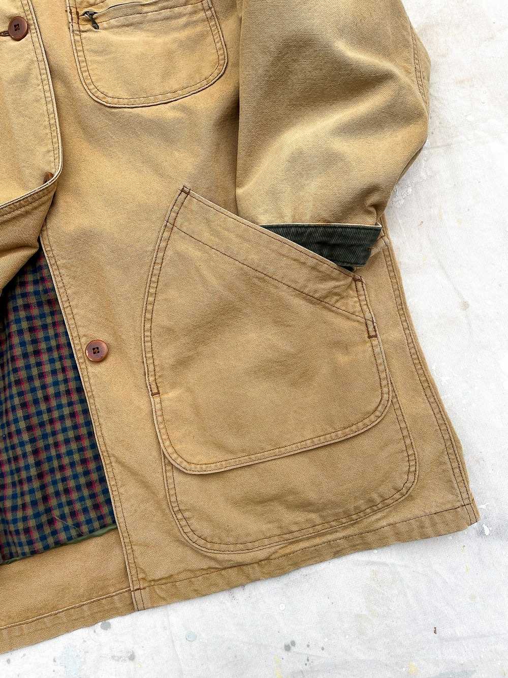 L.L. Bean Flannel Lined Barn Coat—[L] - image 4