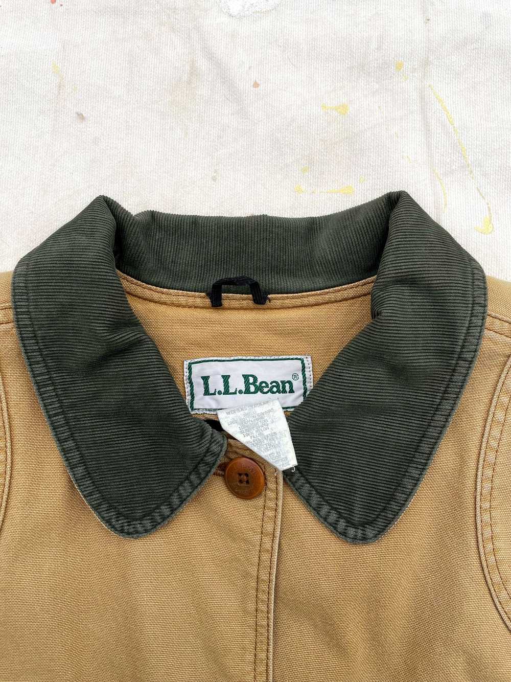 L.L. Bean Flannel Lined Barn Coat—[L] - image 7