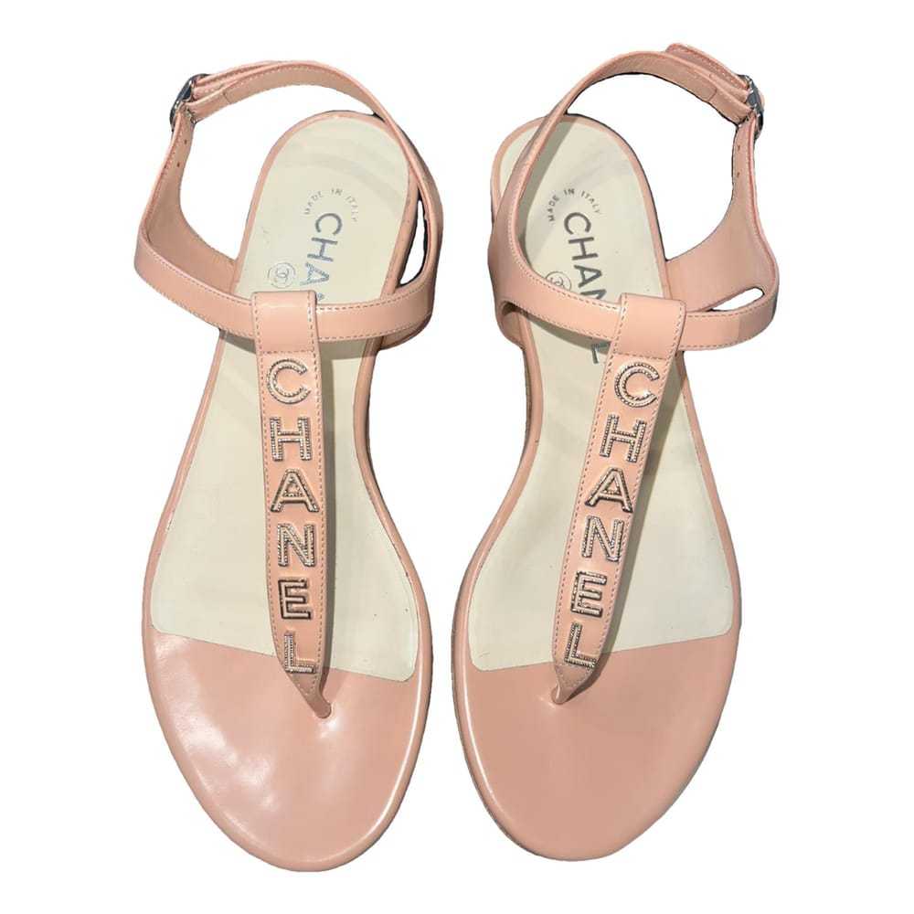 Chanel Leather sandal - image 1