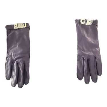 Vintage USPS Work Gloves Canvas and Leather Gloves American Work Wear 