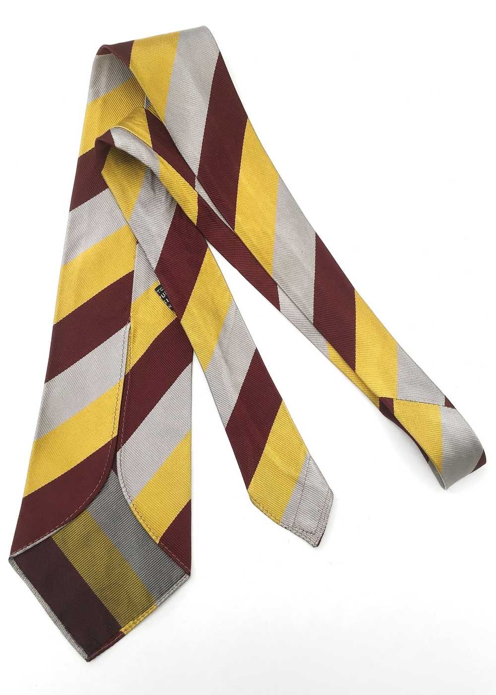 Boy's School Silk Tie Necktie • TM Lewin of Jermy… - image 2