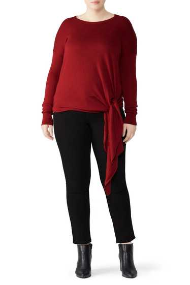 Universal Standard Arenal Front Tie Sweater
