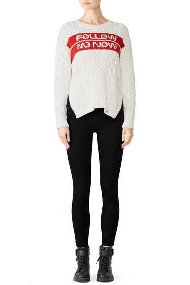 RED Valentino Follow Me Now Sweater