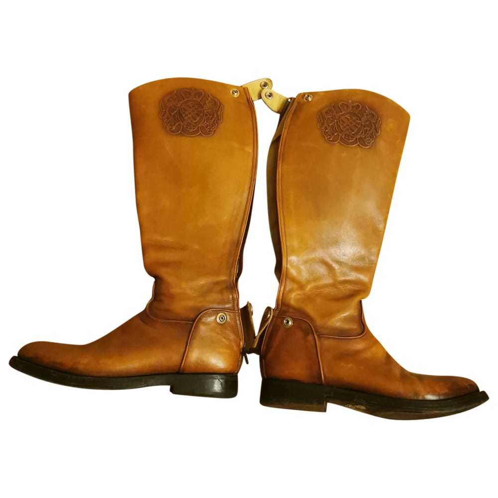 Alberto Fasciani Leather riding boots - image 1