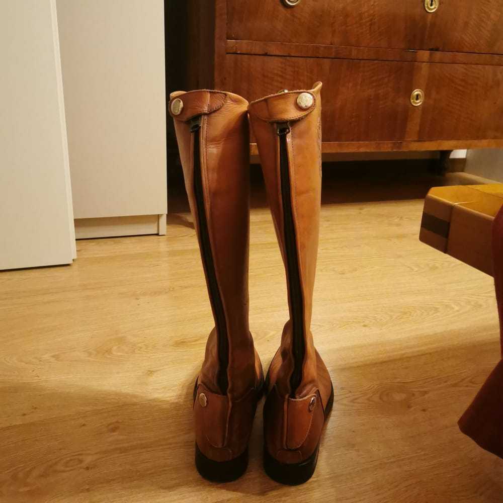 Alberto Fasciani Leather riding boots - image 7