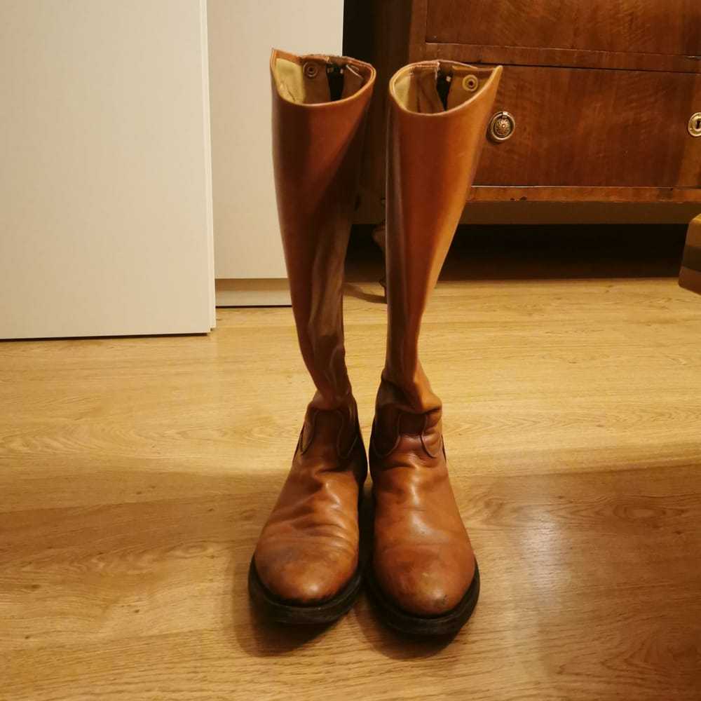 Alberto Fasciani Leather riding boots - image 8