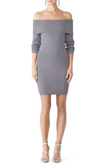 STYLESTALKER Grey Vana Knit Dress