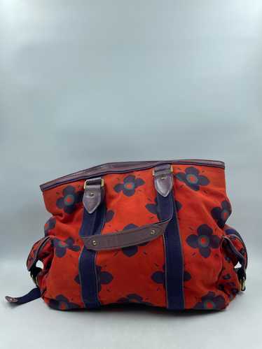 Marc Jacobs Red Floral Hobo Bag COA