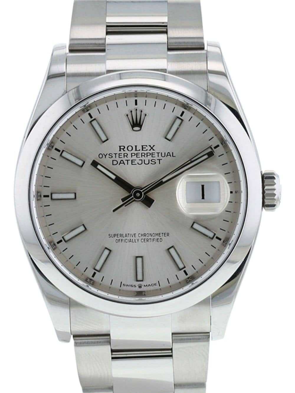 Rolex 2019 pre-owned Datejust 36mm - Silver - image 2