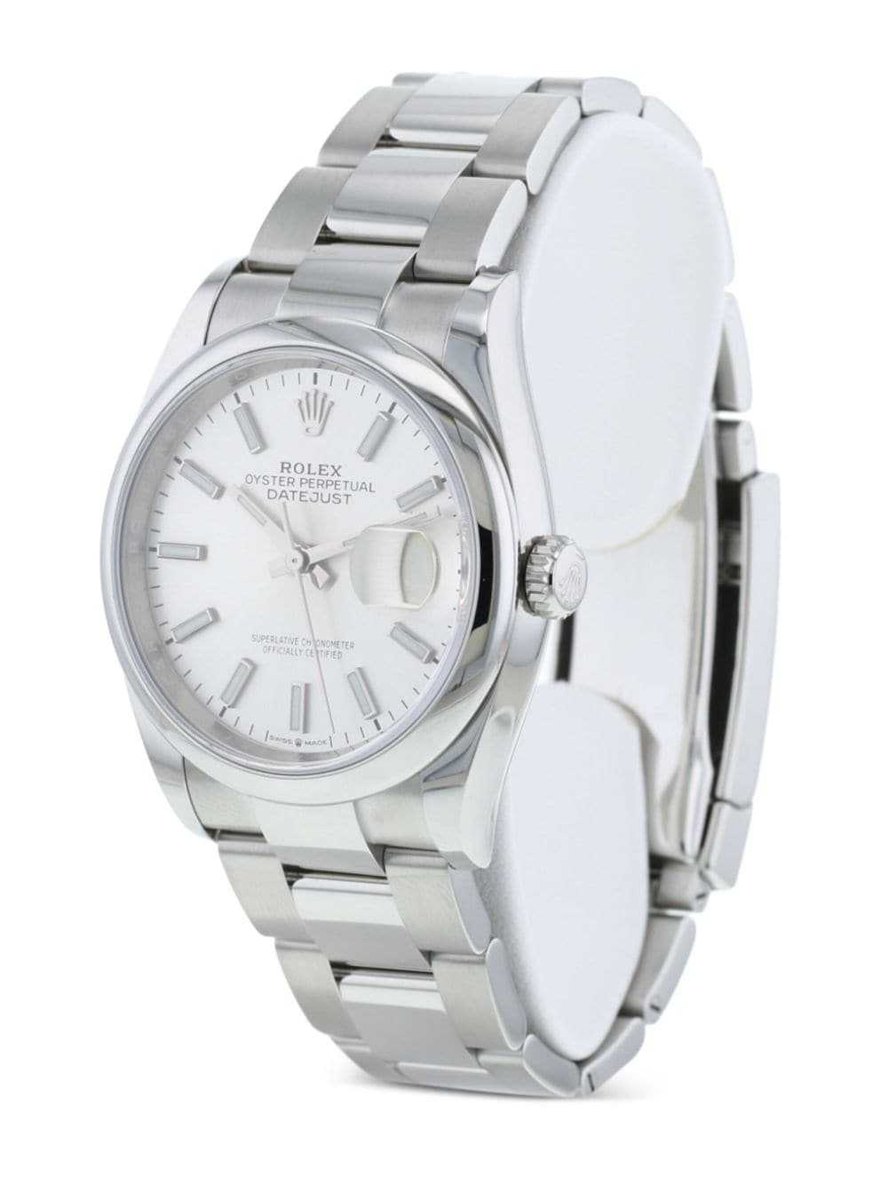 Rolex 2019 pre-owned Datejust 36mm - Silver - image 3