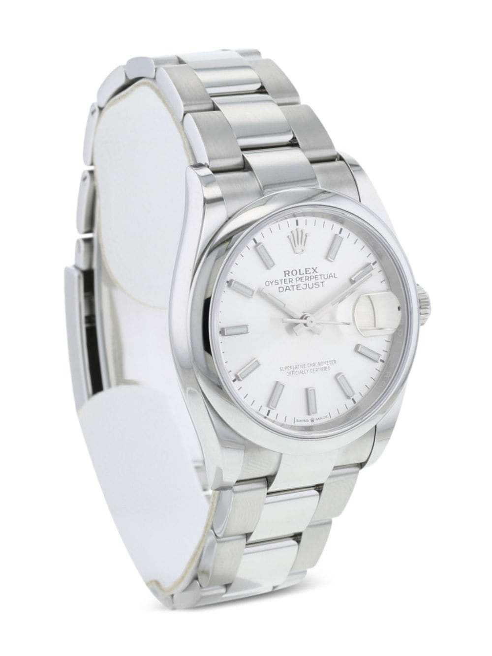 Rolex 2019 pre-owned Datejust 36mm - Silver - image 4