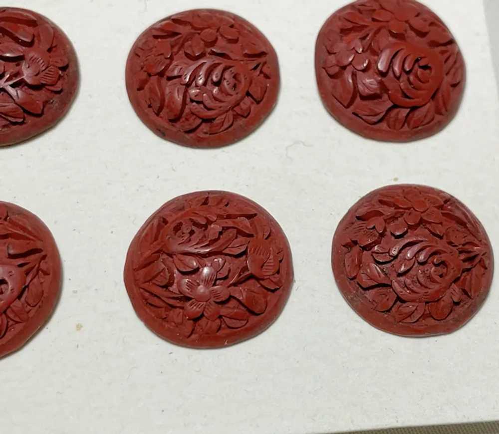6 Antique 19th century handmade Chinese carved re… - image 2