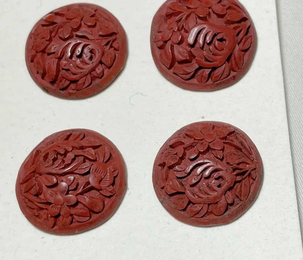 6 Antique 19th century handmade Chinese carved re… - image 4