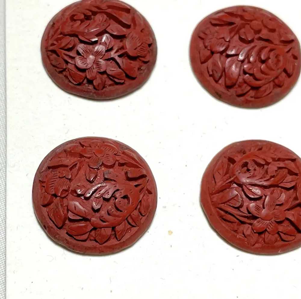 6 Antique 19th century handmade Chinese carved re… - image 5