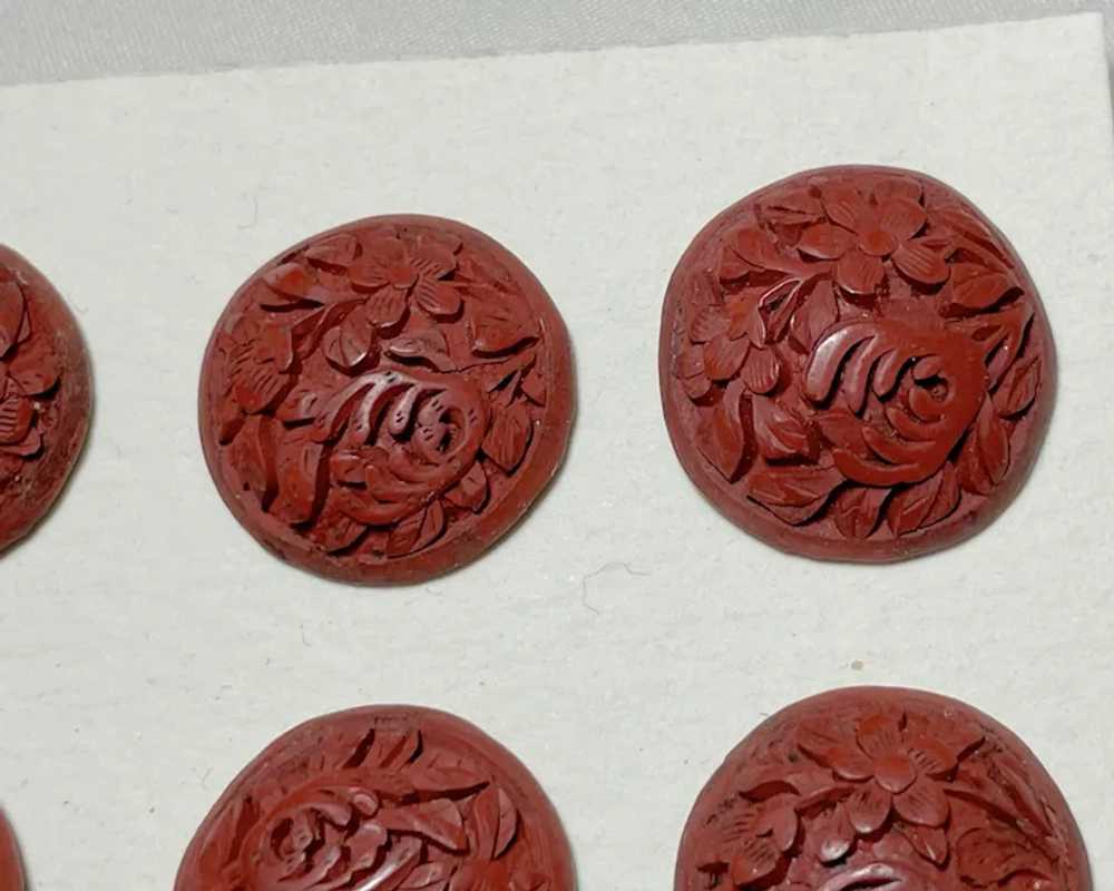 6 Antique 19th century handmade Chinese carved re… - image 7