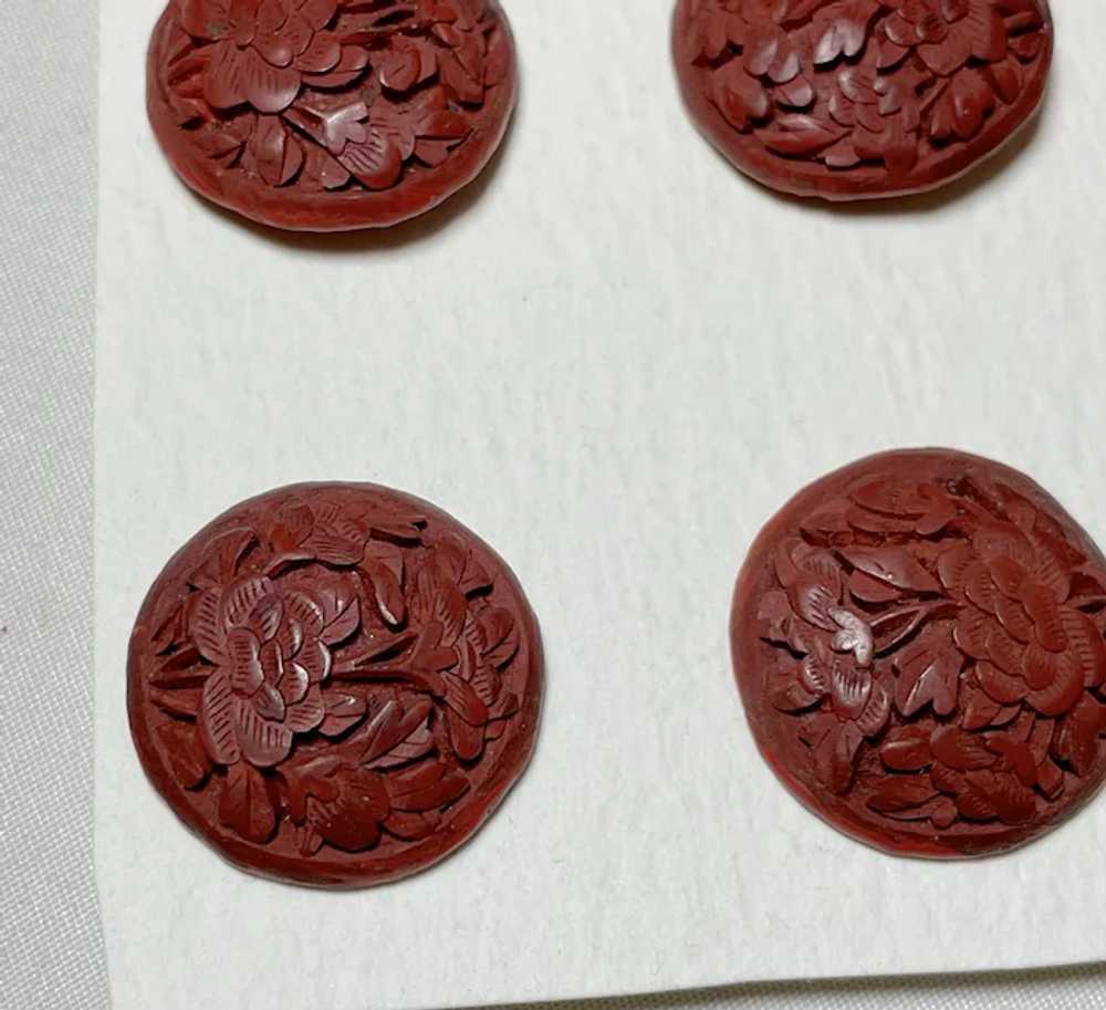 6 Antique 19th century handmade Chinese carved re… - image 2