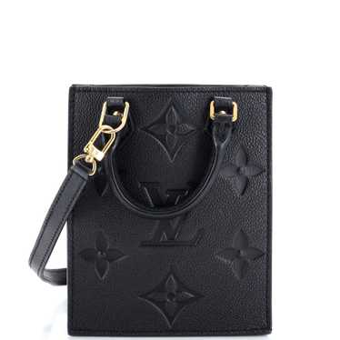 Louis Vuitton Petit Sac Plat Bag Monogram Emprein… - image 1