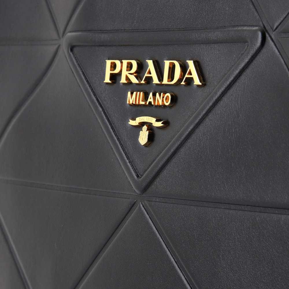 PRADA Symbole Shopper Tote Embossed Leather Medium - image 6