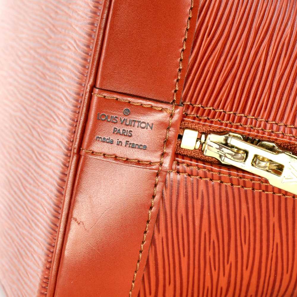 Louis Vuitton Vintage Alma Handbag Epi Leather PM - image 8