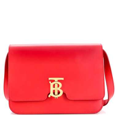 Burberry TB Flap Bag Leather Medium - image 1
