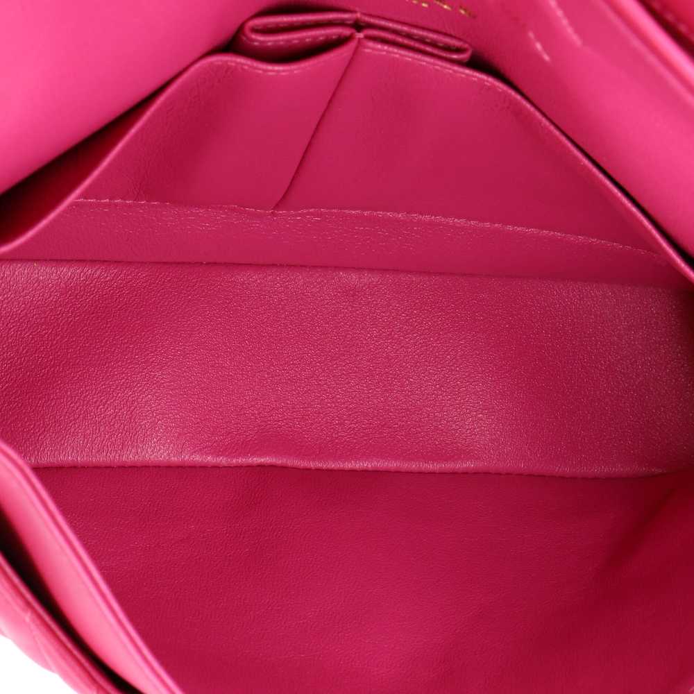 CHANEL Classic Double Flap Bag Chevron Calfskin M… - image 6