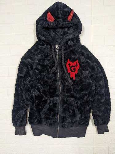NieR ツノ付き ふわもこ 防寒 ZIP OUTER 【DEVIL】 Japanese brand - devil - Gem