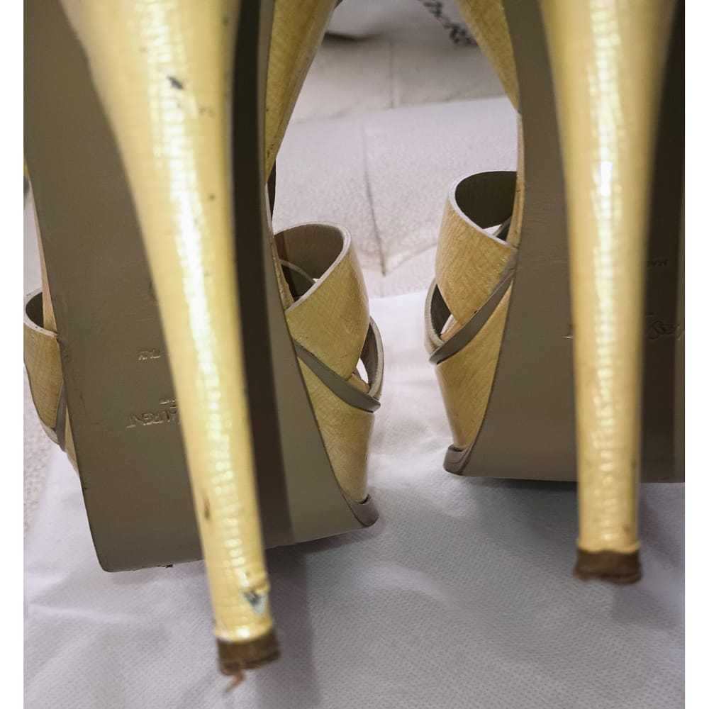 Yves Saint Laurent Tribute patent leather sandal - image 10