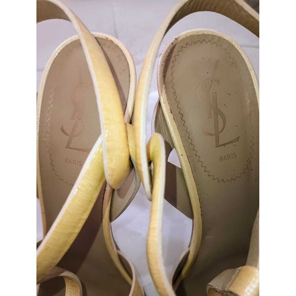 Yves Saint Laurent Tribute patent leather sandal - image 9