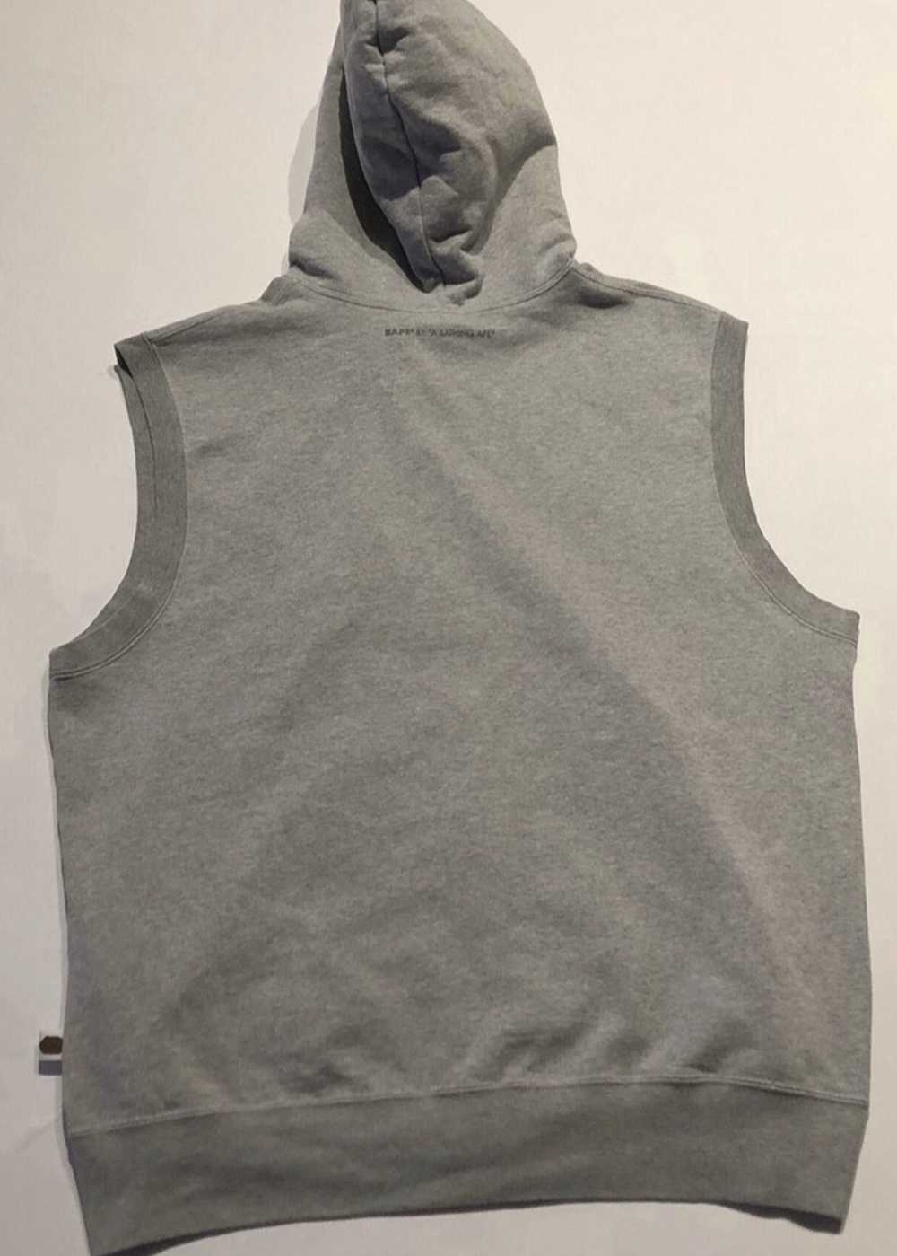 Bape Bape Swarovski hoodie vest sweatshirt - image 2