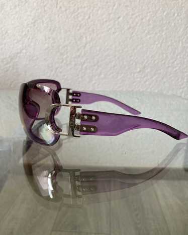 Dior × Vintage Purple Dior Airspeed 2 Sunglasses
