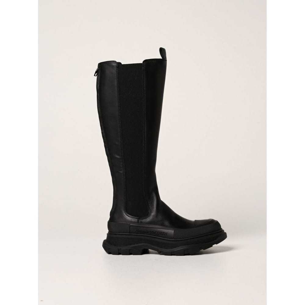 Alexander McQueen Leather boots - image 4