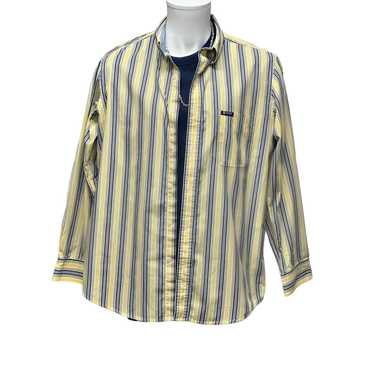 Chaps Lot 2: Chaps Yellow Blue Shirt & Navy Blue … - image 1