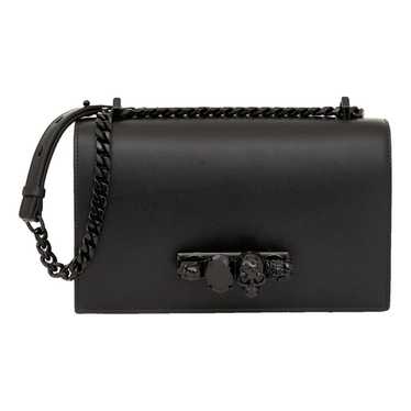 Alexander McQueen Knuckle leather handbag