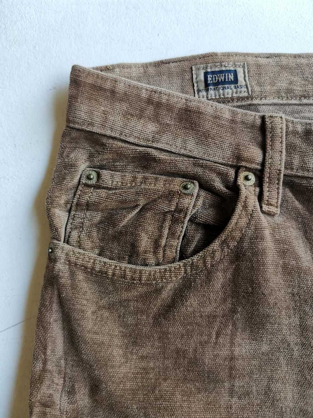 Edwin × Streetwear × Vintage Edwin Slack Jeans Pa… - image 5