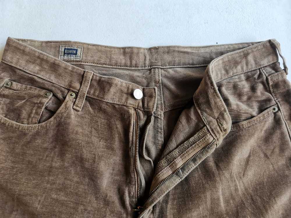 Edwin × Streetwear × Vintage Edwin Slack Jeans Pa… - image 7