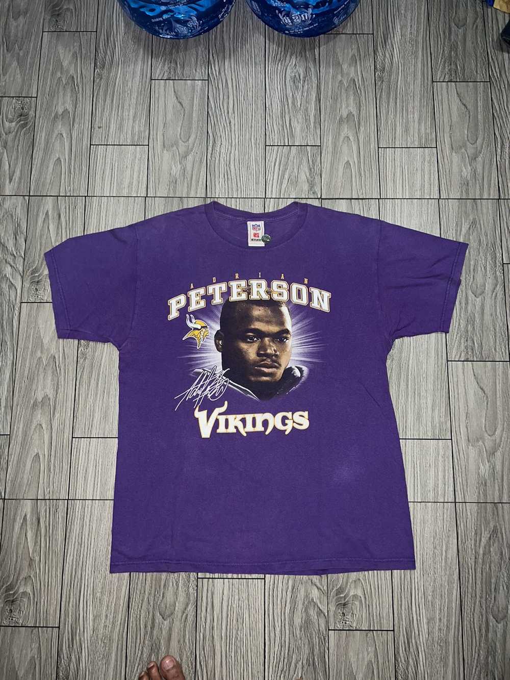 NFL × Vintage Tshirt adrian peterson - image 1