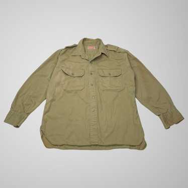Vintage Vintage 1950s sanforized military shirt - image 1