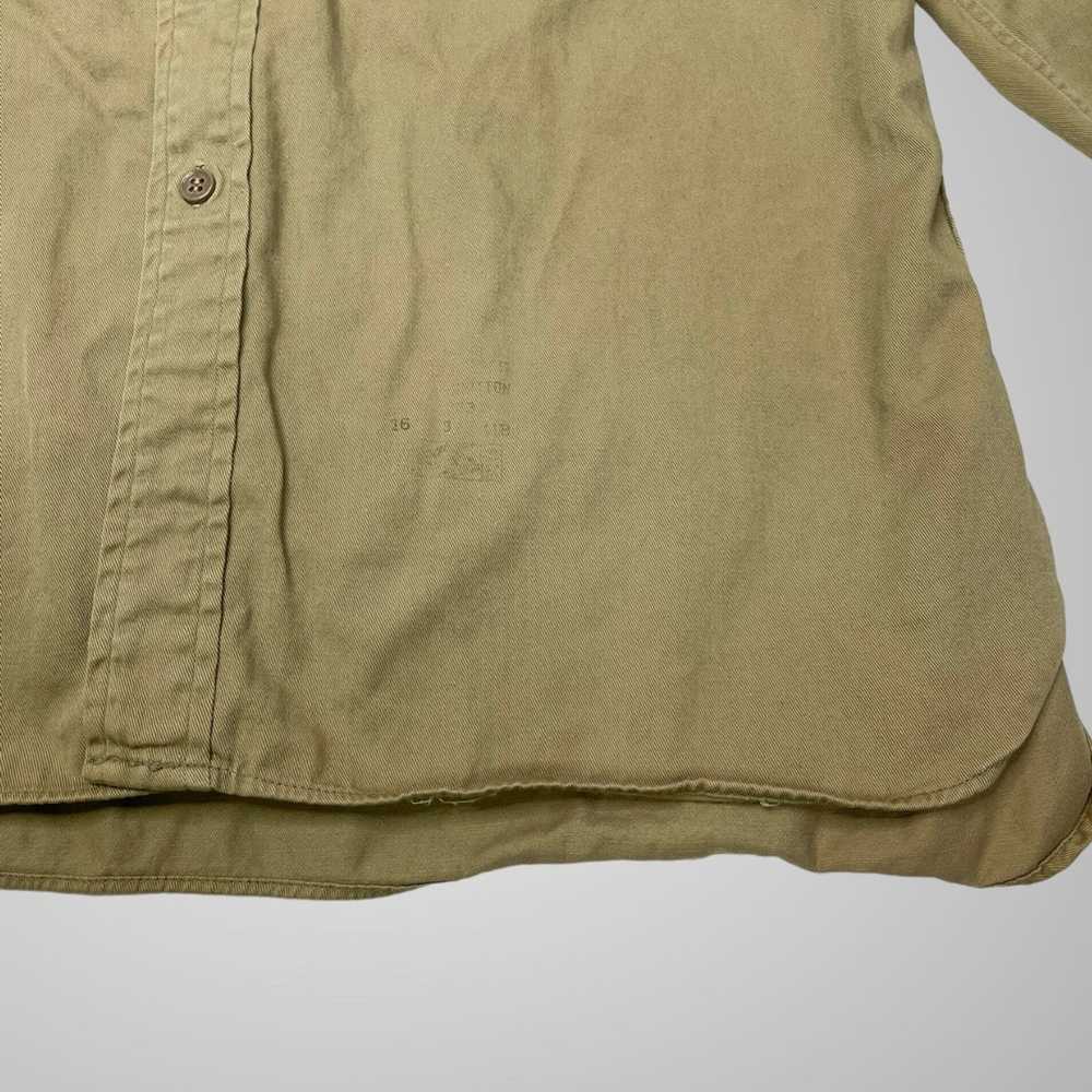Vintage Vintage 1950s sanforized military shirt - image 4