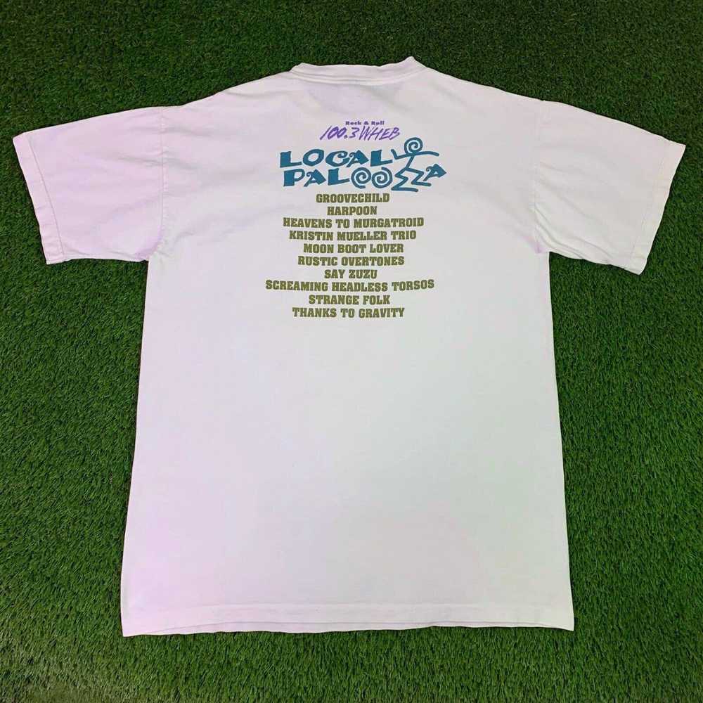 Vintage Vintage 90s Localpalooza T Shirt Sz Large… - image 1