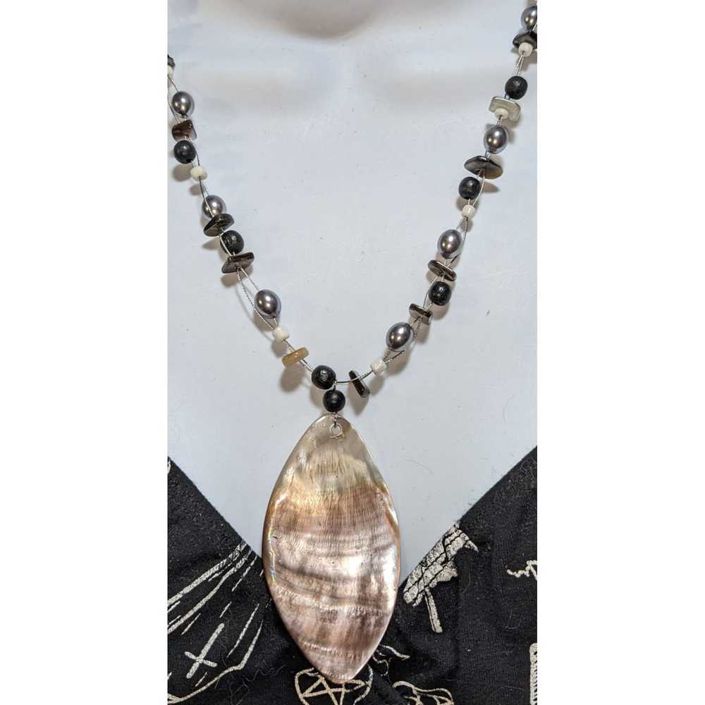 Chicos Chico's Shell Pearl Necklace - image 1